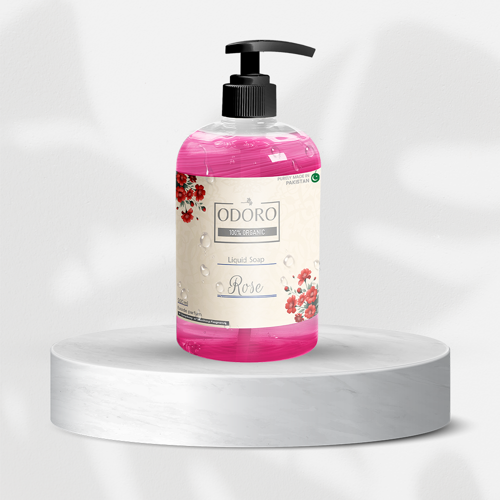 Odoro Liquid Soap Rose 500ML